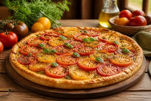 Recette tarte tomate moutarde : saveurs et équilibre