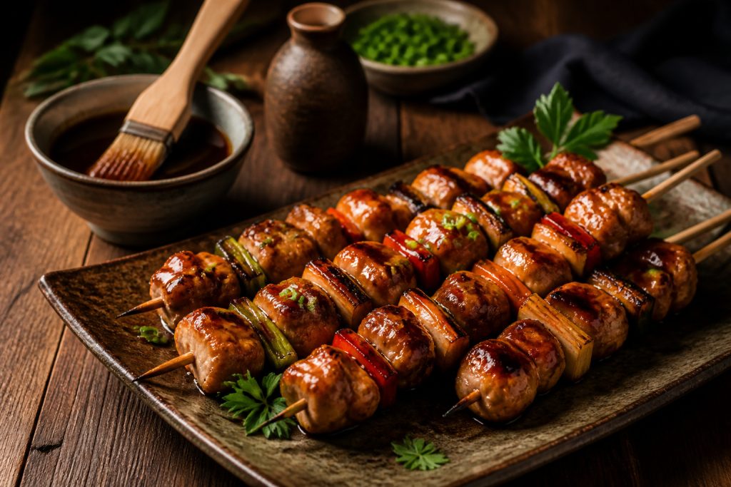 La sauce yakitori : l'essence des brochettes japonaises