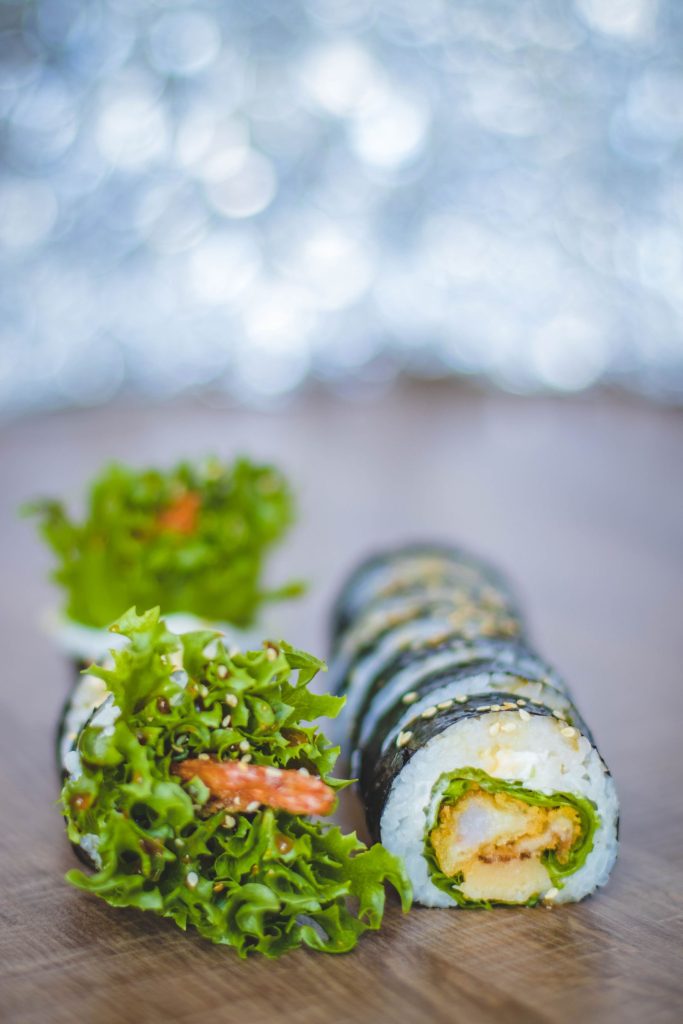 Salade de wakame, algue japonaise au sésame