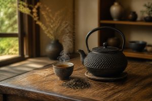 La théière en fonte : l'art de l'infusion parfaite