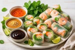 Les sauces parfaites pour vos rouleaux de printemps