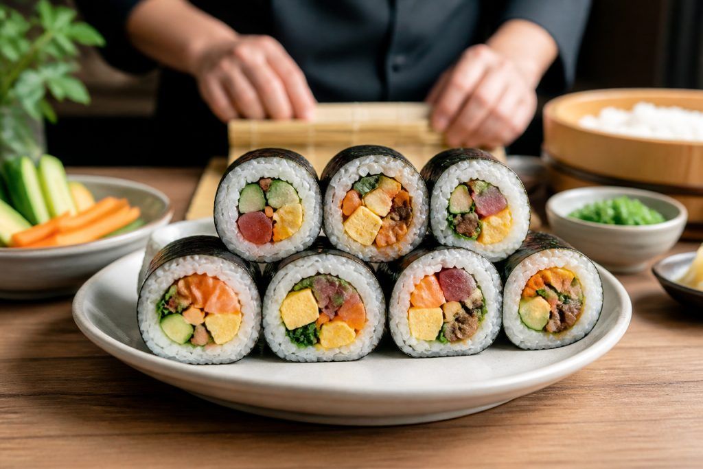 La recette du futomaki : roulez vos sushis généreux