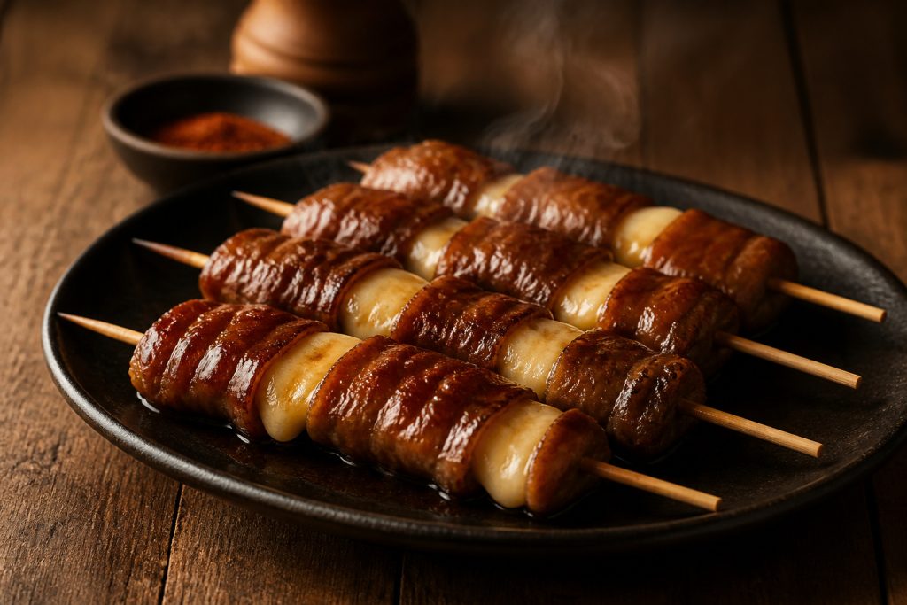 Yakitori bœuf fromage : la recette facile et fondante