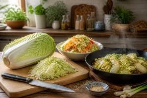 Recette chou chinois : préparation, salade et poêlée