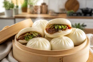 Recette de bao buns : pâte aérienne et moelleuse