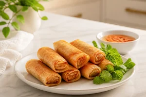 Recette nem au four : croustillant et léger en 40 minutes