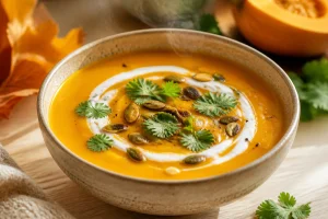 Recette soupe butternut lait coco : le velouté réconfortant