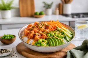 Votre recette de sushi bowl maison, facile et savoureuse
