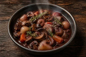 La recette vegan du bourguignon : saveurs et textures