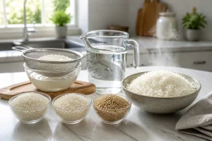 Maîtriser la cuisson du riz : astuces et ratios par variété